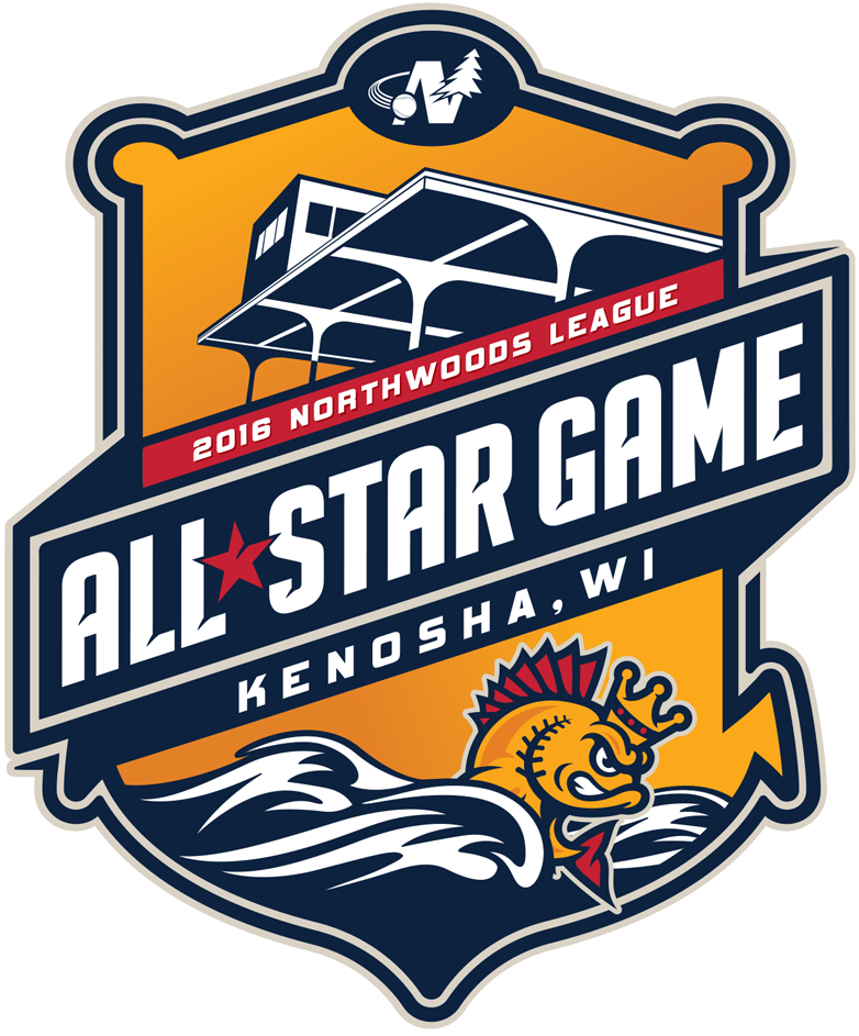 Northwoods League All-Star Game 2016 Primary Logo iron on transfers for clothing